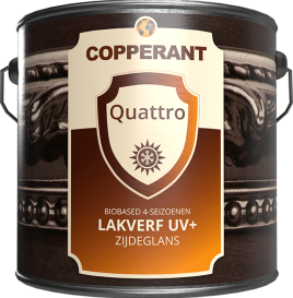 Copperant Quattro Wit 2.5l Lakverf Zijdeglans UV+