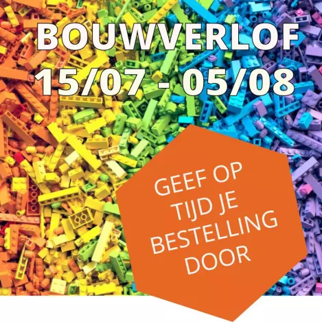 bouwverlof 15/07-05/08