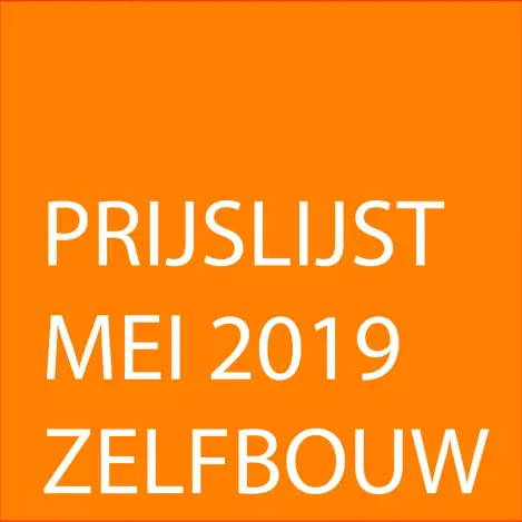 zelfbouwersprijslijst online