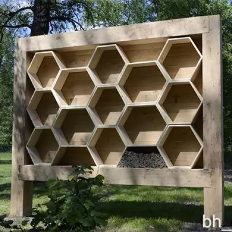 nieuwe huisstijl: honingraat