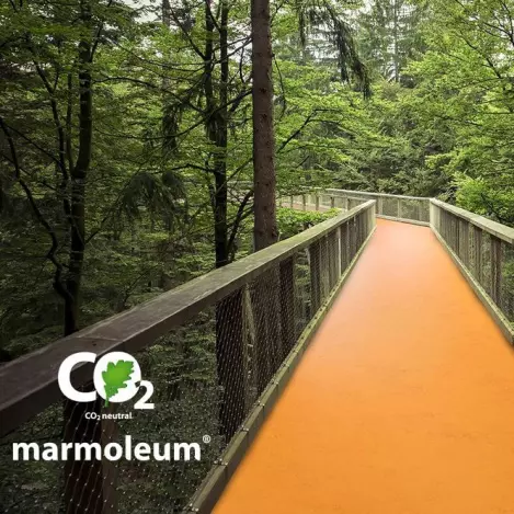 co² neutrale marmoleum