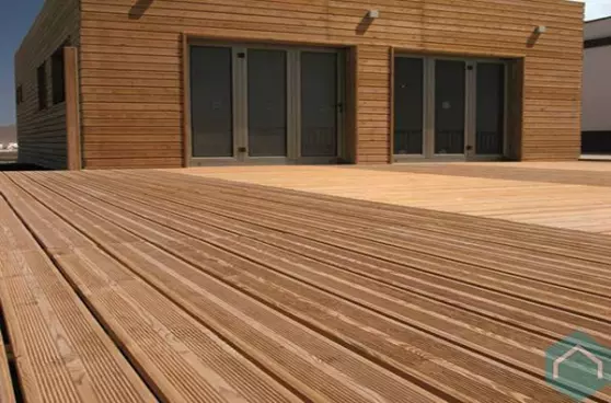 houten terras